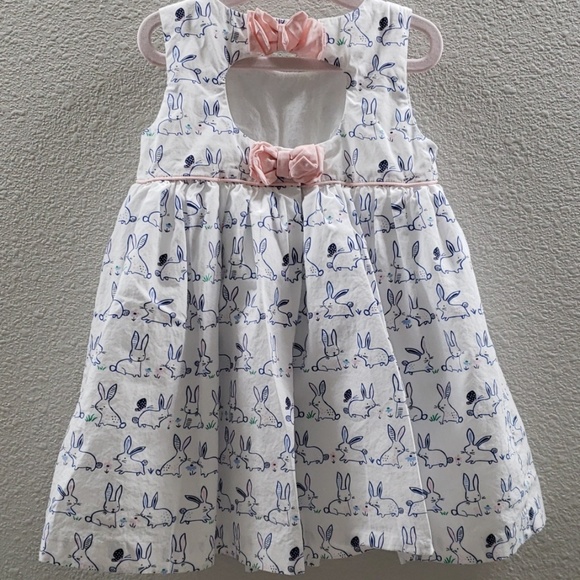 Baby Girl Bunny Dress - Picture 3 of 4